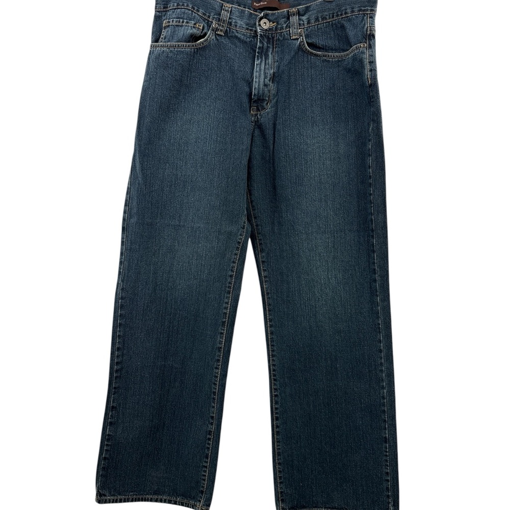 Perry Ellis Premium Men's Classic Blue Denim Jeans Size 34 X 30